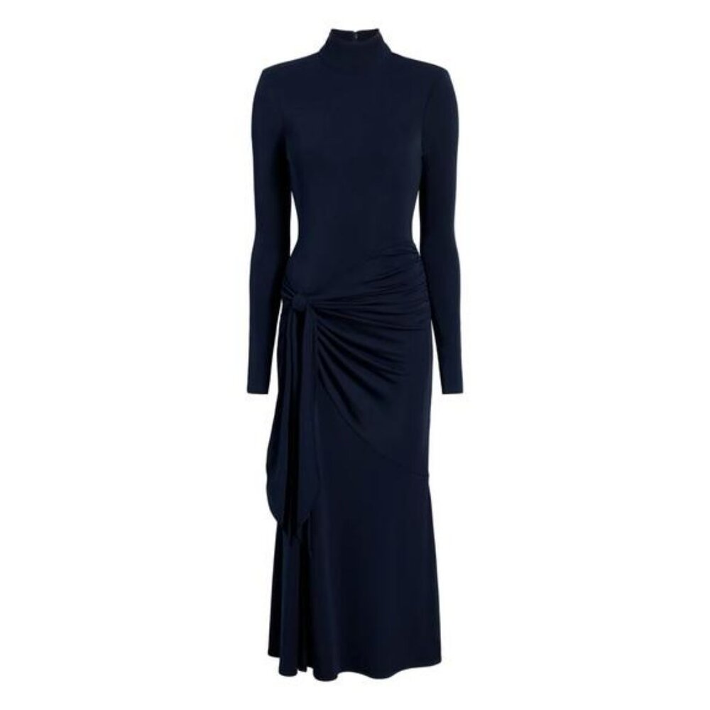 BNWT $445 GORGEOUS CINQ A SEPT Navy Johnson Dress Size 12